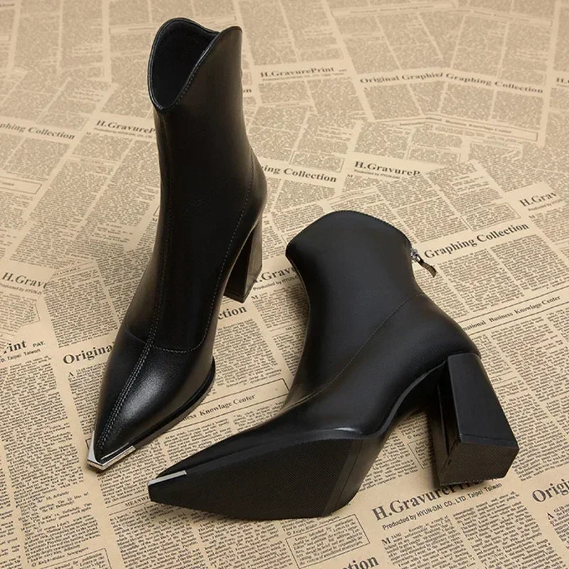 Lexi™ | Bottine en cuir confortable pour femmes