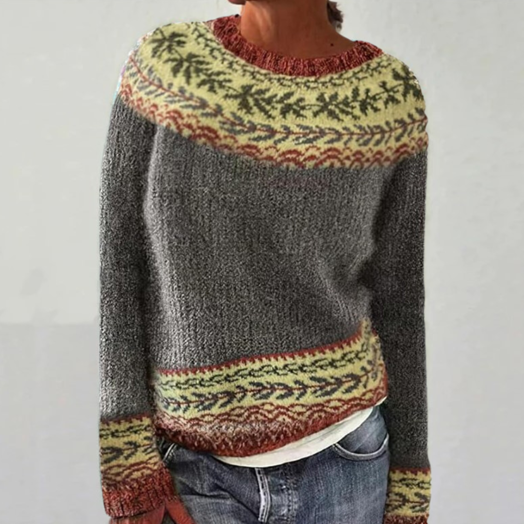 Lara™ - Pull rétro confortable