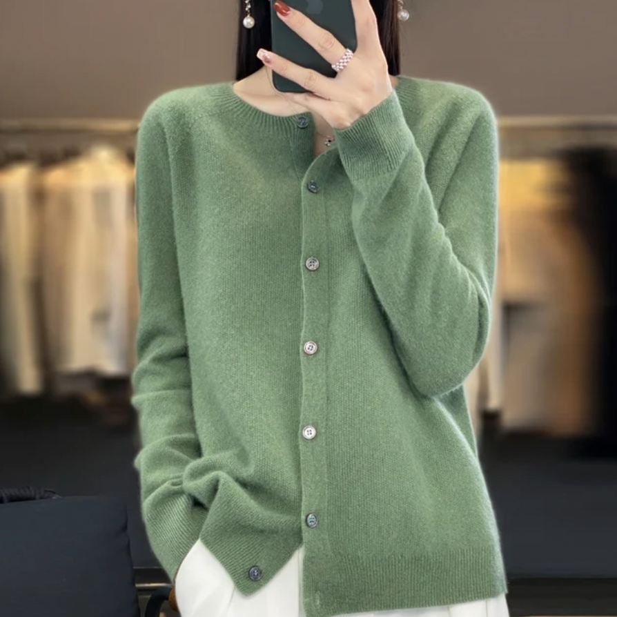 Hannah | Cardigans en laine mérinos