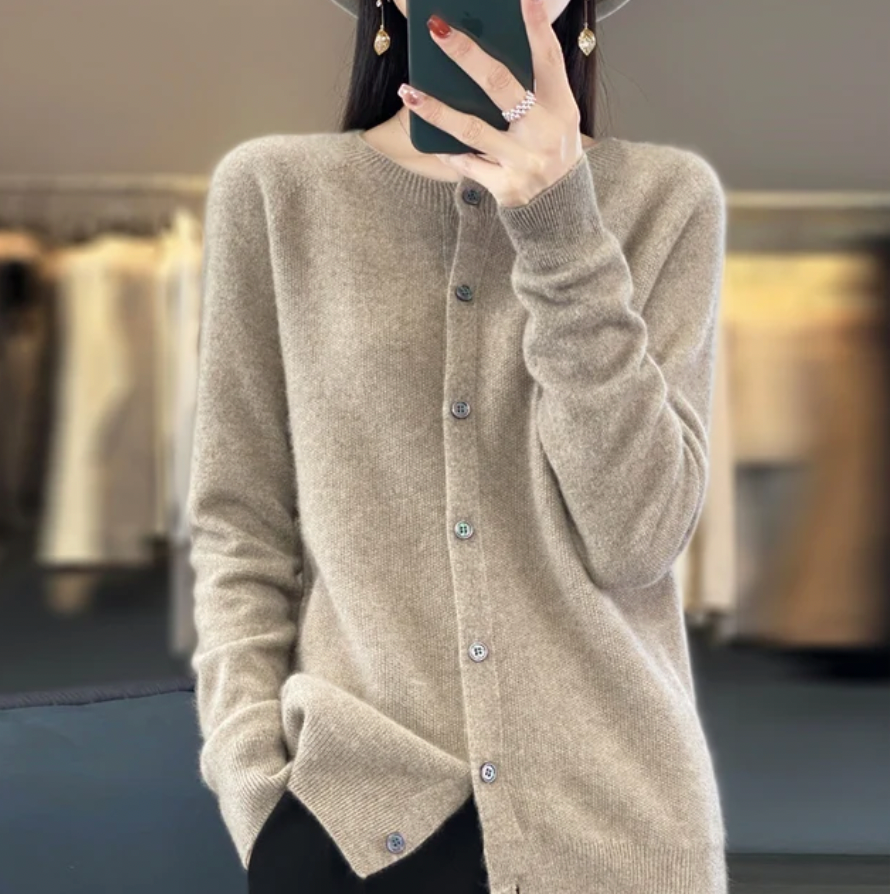 Hannah | Cardigans en laine mérinos