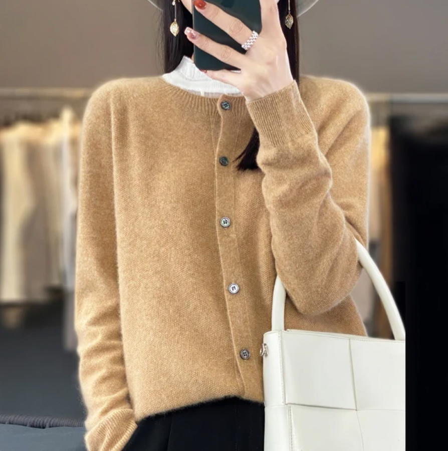 Hannah | Cardigans en laine mérinos