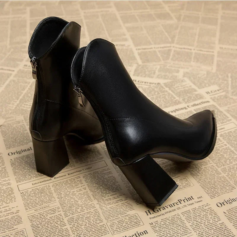 Lexi™ | Bottine en cuir confortable pour femmes