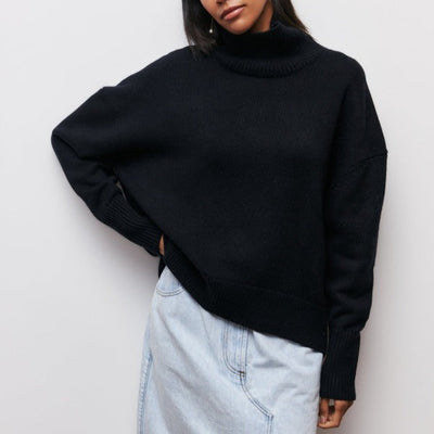 Avery™ - Pull avec col montant