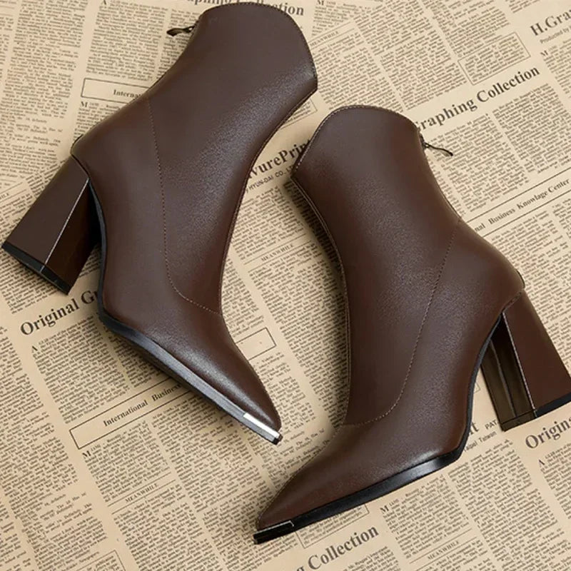 Lexi™ | Bottine en cuir confortable pour femmes