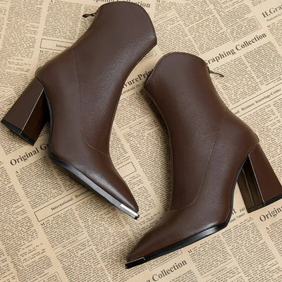 Lexi™ | Bottine en cuir confortable pour femmes