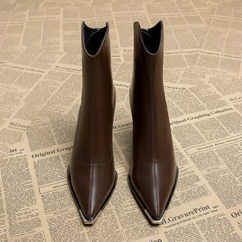 Lexi™ | Bottine en cuir confortable pour femmes