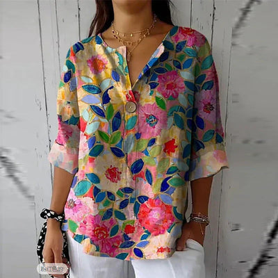 Tereza - Blouse Vintage Française
