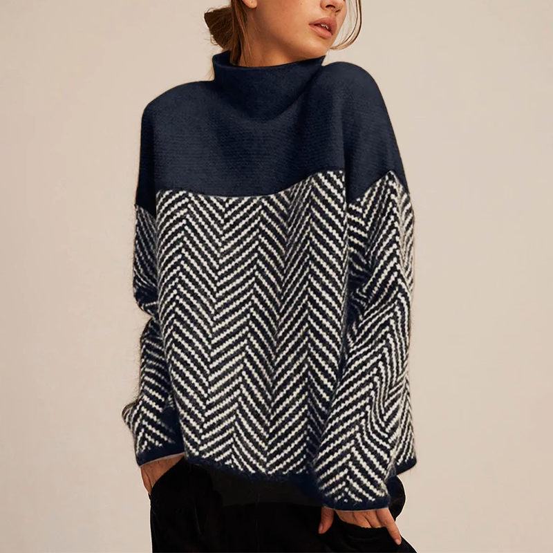 Gia™ - Pull en cachemire de luxe à col roulé