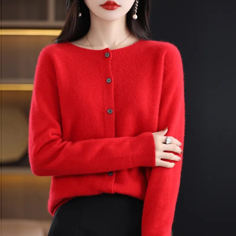 Hannah | Cardigans en laine mérinos