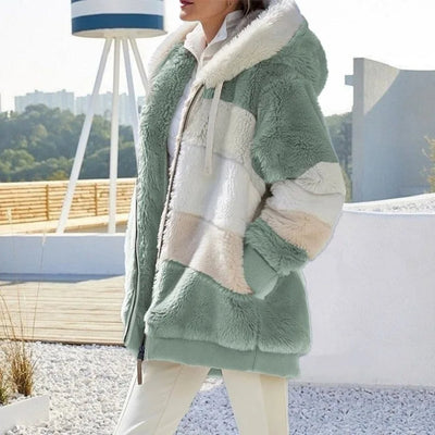 Juliette | Veste d'hiver avec capuche et fermeture éclair