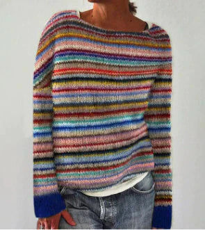Harper - Pull rétro en tricot