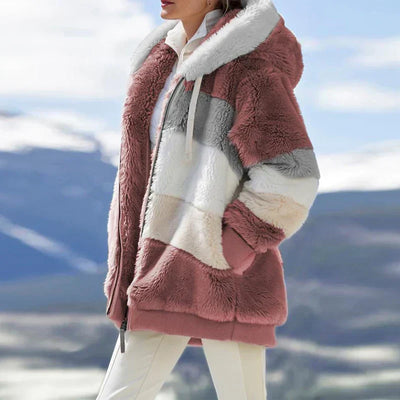 Juliette | Veste d'hiver avec capuche et fermeture éclair