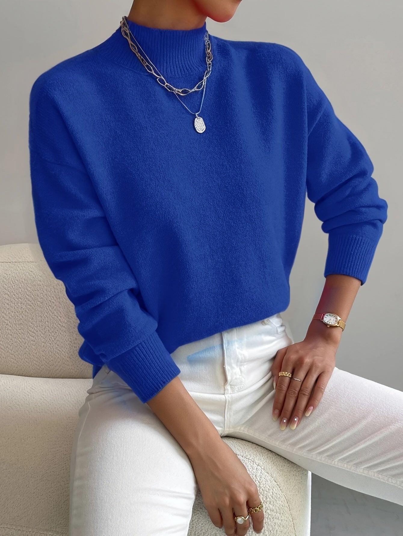 Lisette – Pull en tricot