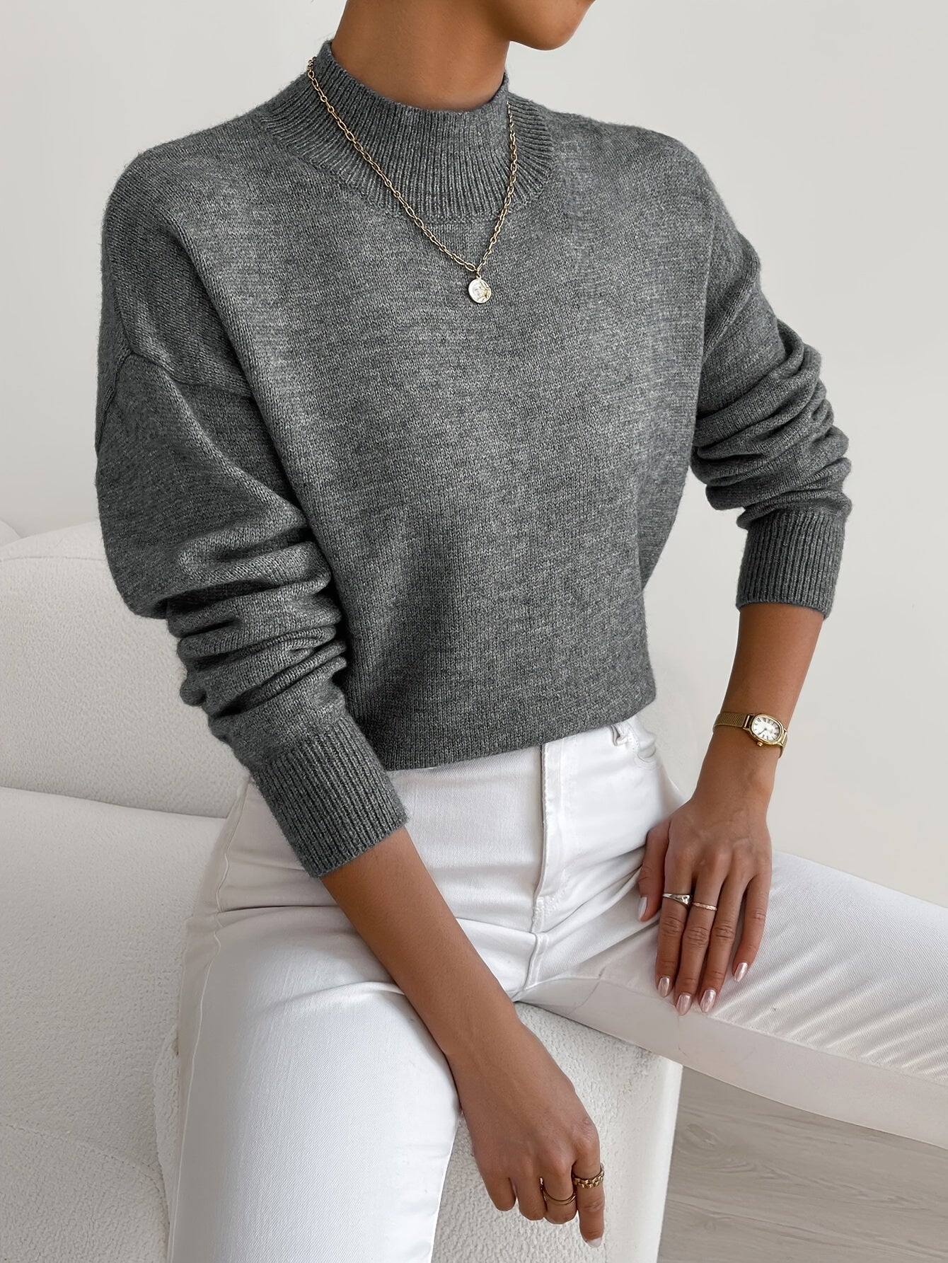 Lisette – Pull en tricot