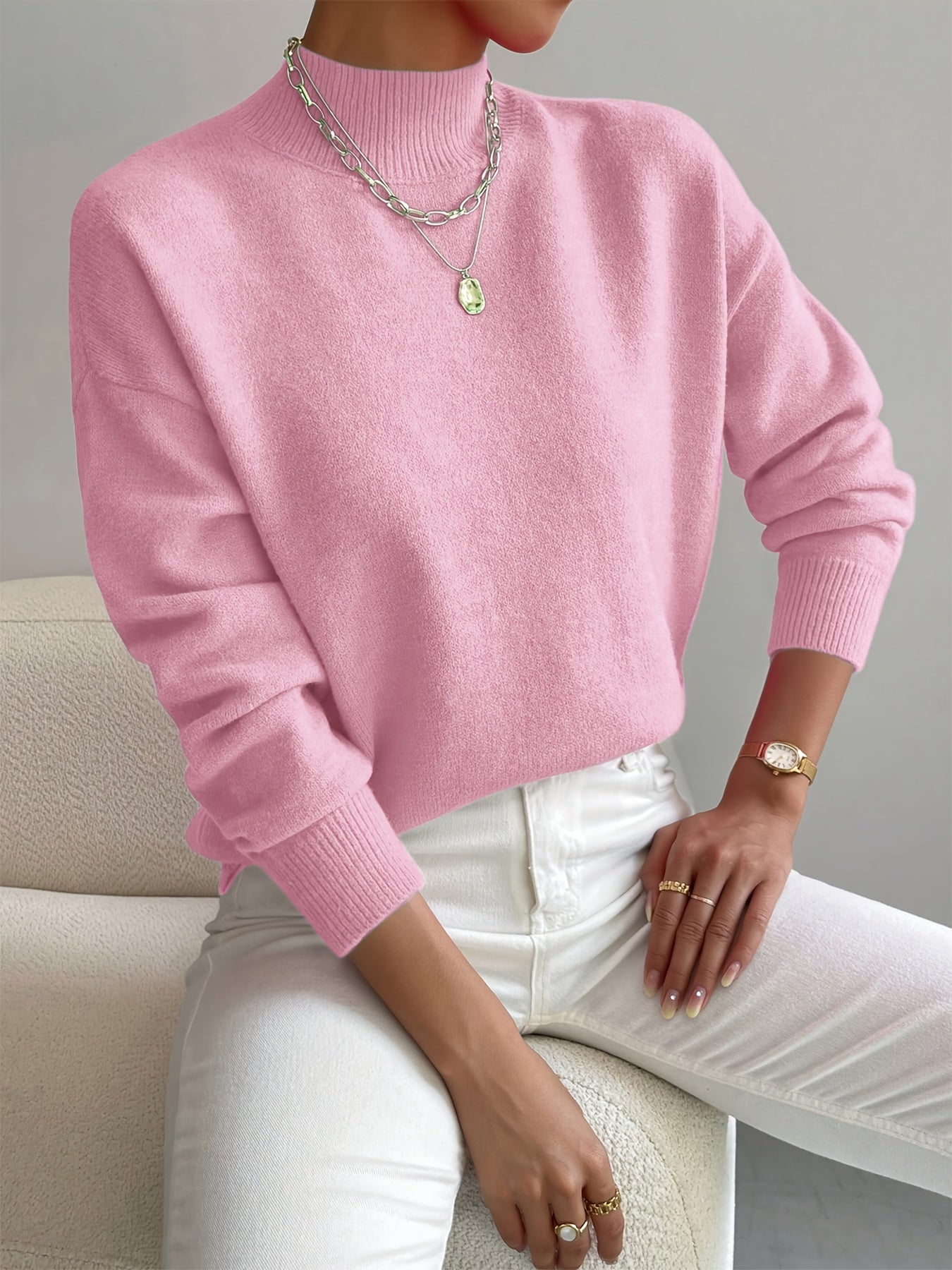 Lisette – Pull en tricot