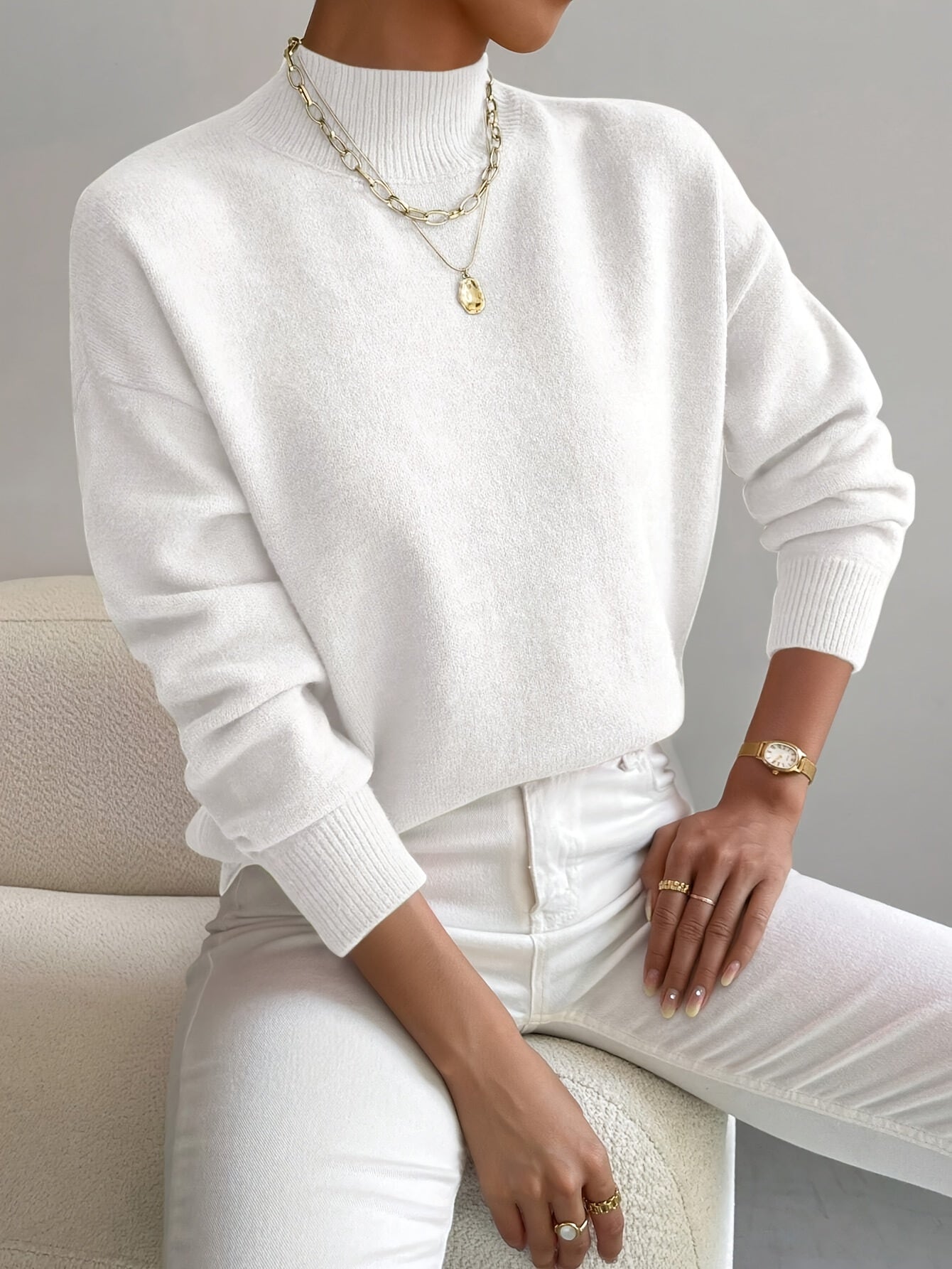 Lisette – Pull en tricot