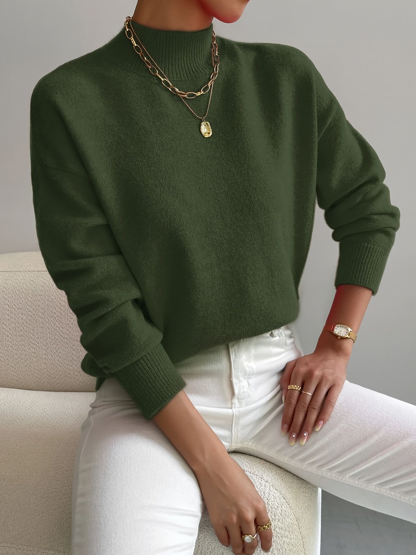 Lisette – Pull en tricot