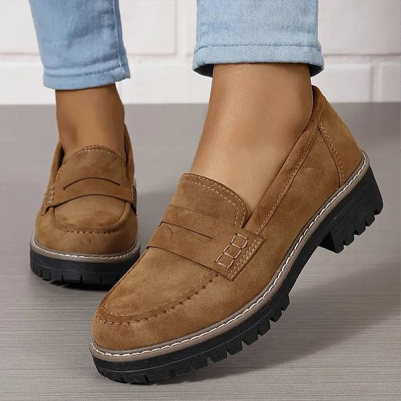 Fleur™ | Mocassins en daim intemporels