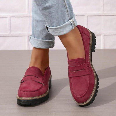 Fleur™ | Mocassins en daim intemporels