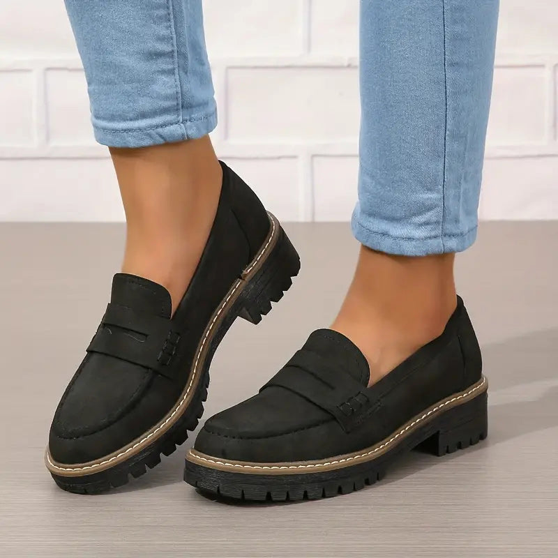 Fleur™ | Mocassins en daim intemporels