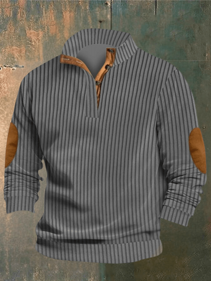 COOPER - SWEAT À CAPUCHE DÉCHIRÉ AVEC COL HAUT