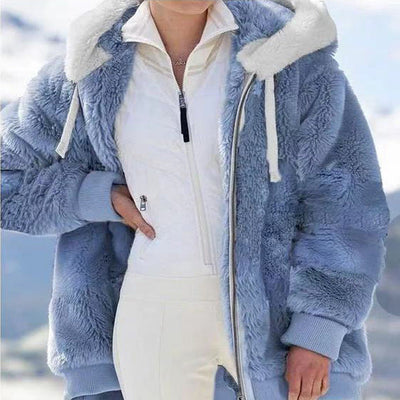 Juliette | Veste d'hiver avec capuche et fermeture éclair