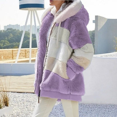 Juliette | Veste d'hiver avec capuche et fermeture éclair